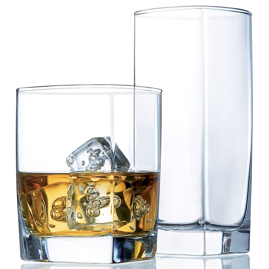 Everyday Drinking Glasses Set  - Water Tea And Coffee avis et prix