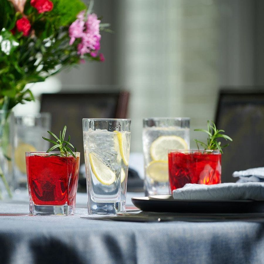 Everyday Drinking Glasses Set  - Water Tea And Coffee avis et prix