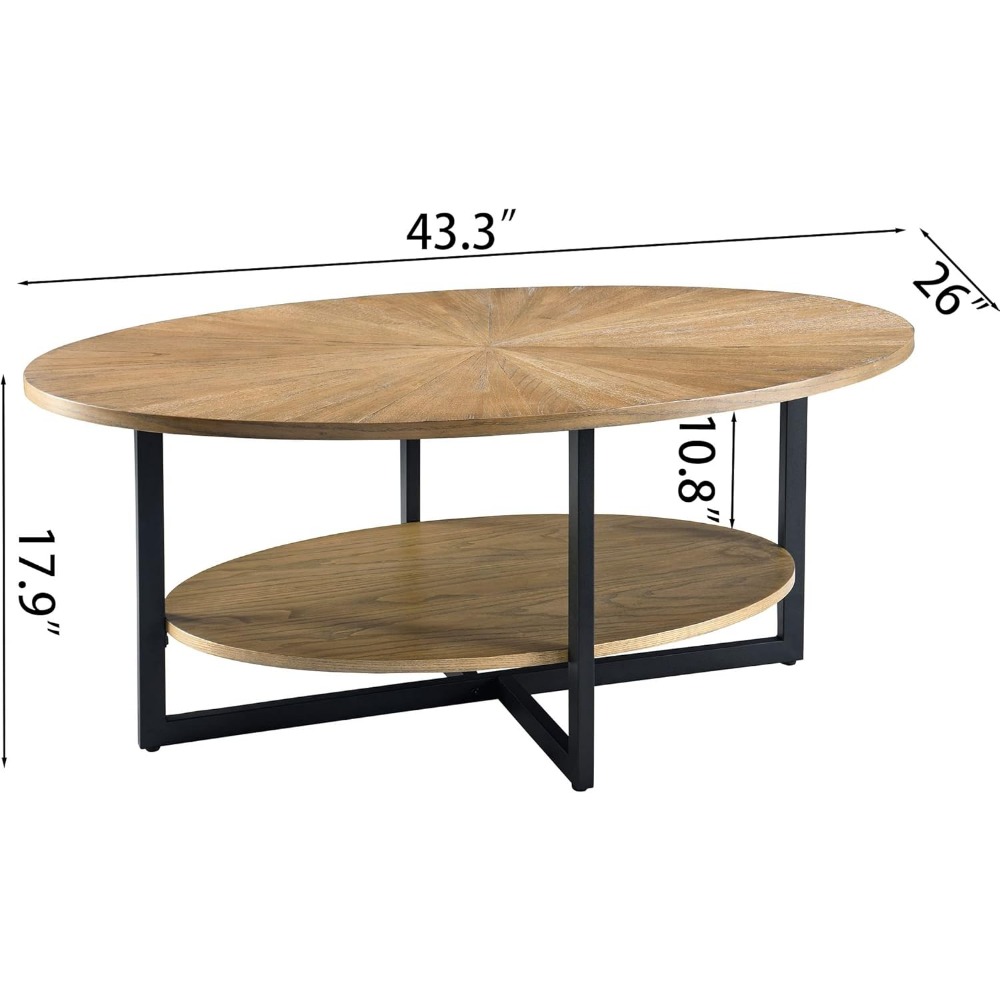 Preferred Solid Wood Oval Coff - Prefer Coffee To Tea avis et prix