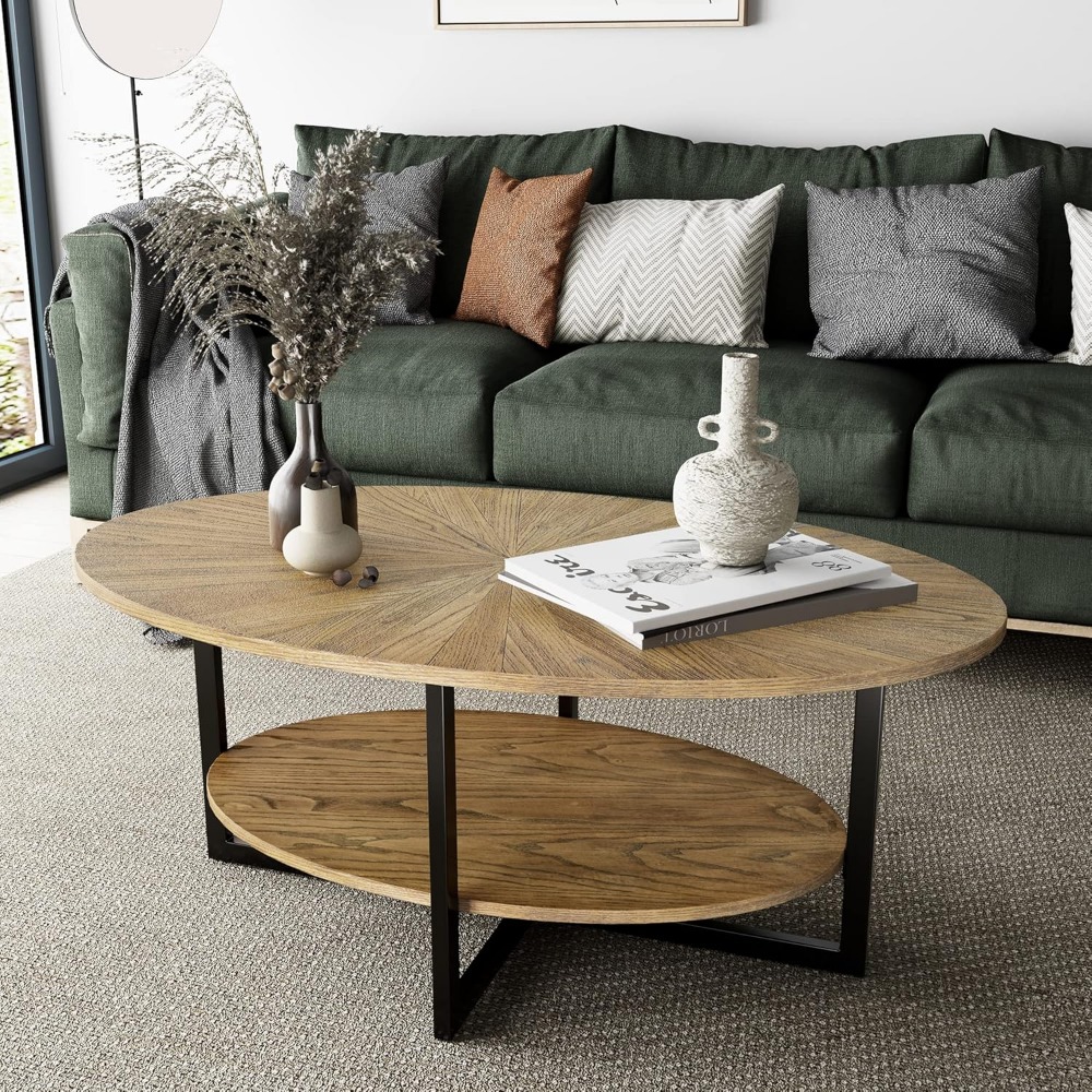 Preferred Solid Wood Oval Coff - Prefer Coffee To Tea avis et prix
