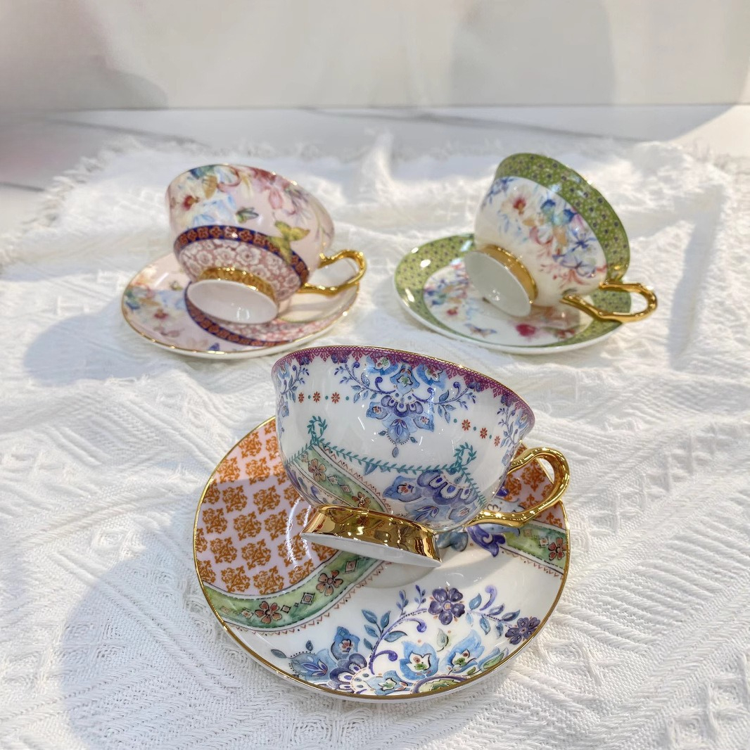 Classical Porcelain Cup&saucer - Water Tea And Coffee avis et prix