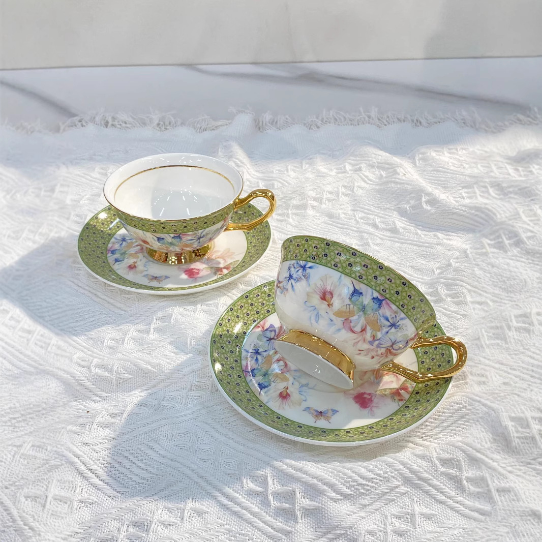 Classical Porcelain Cup&saucer - Water Tea And Coffee avis et prix
