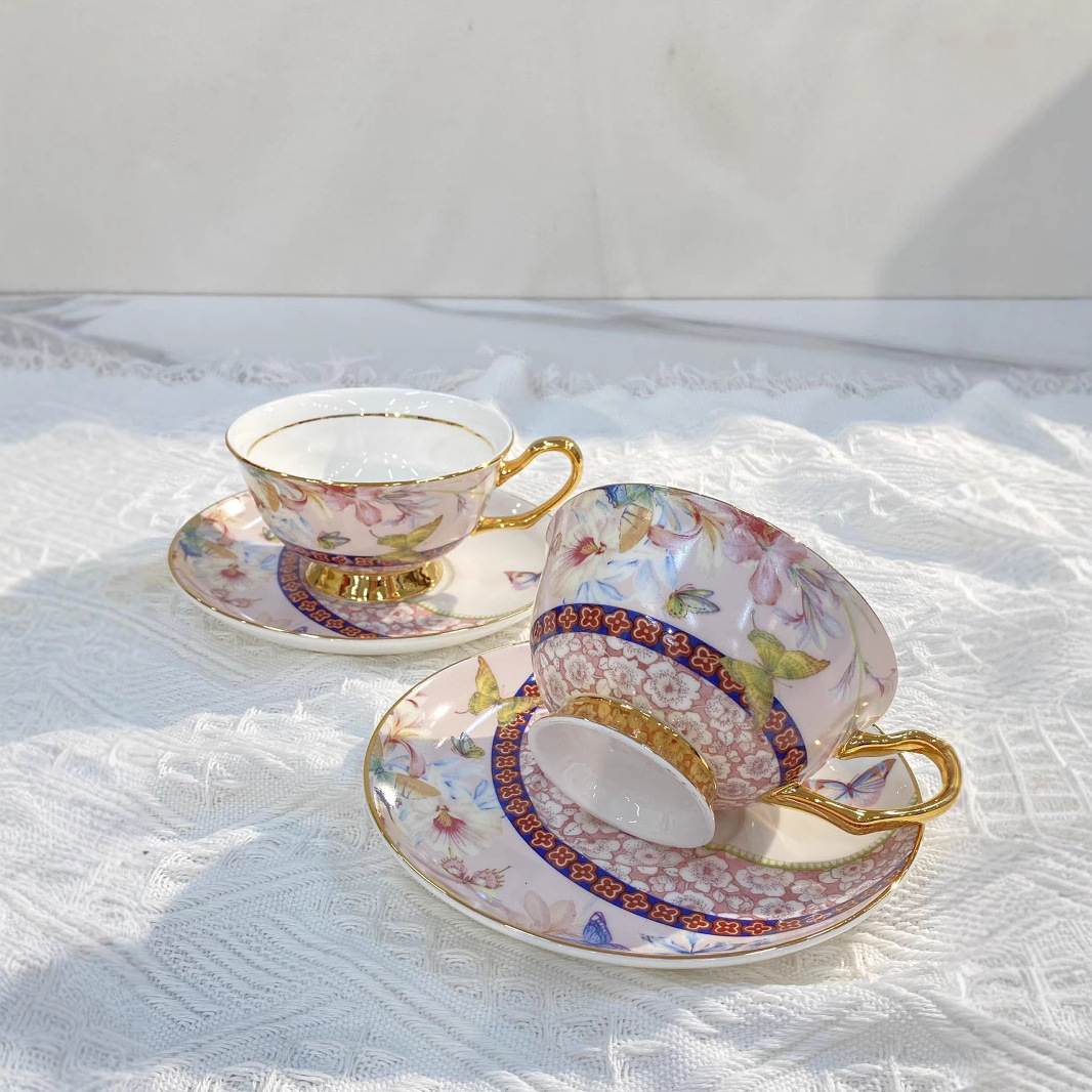 Classical Porcelain Cup&saucer - Water Tea And Coffee avis et prix