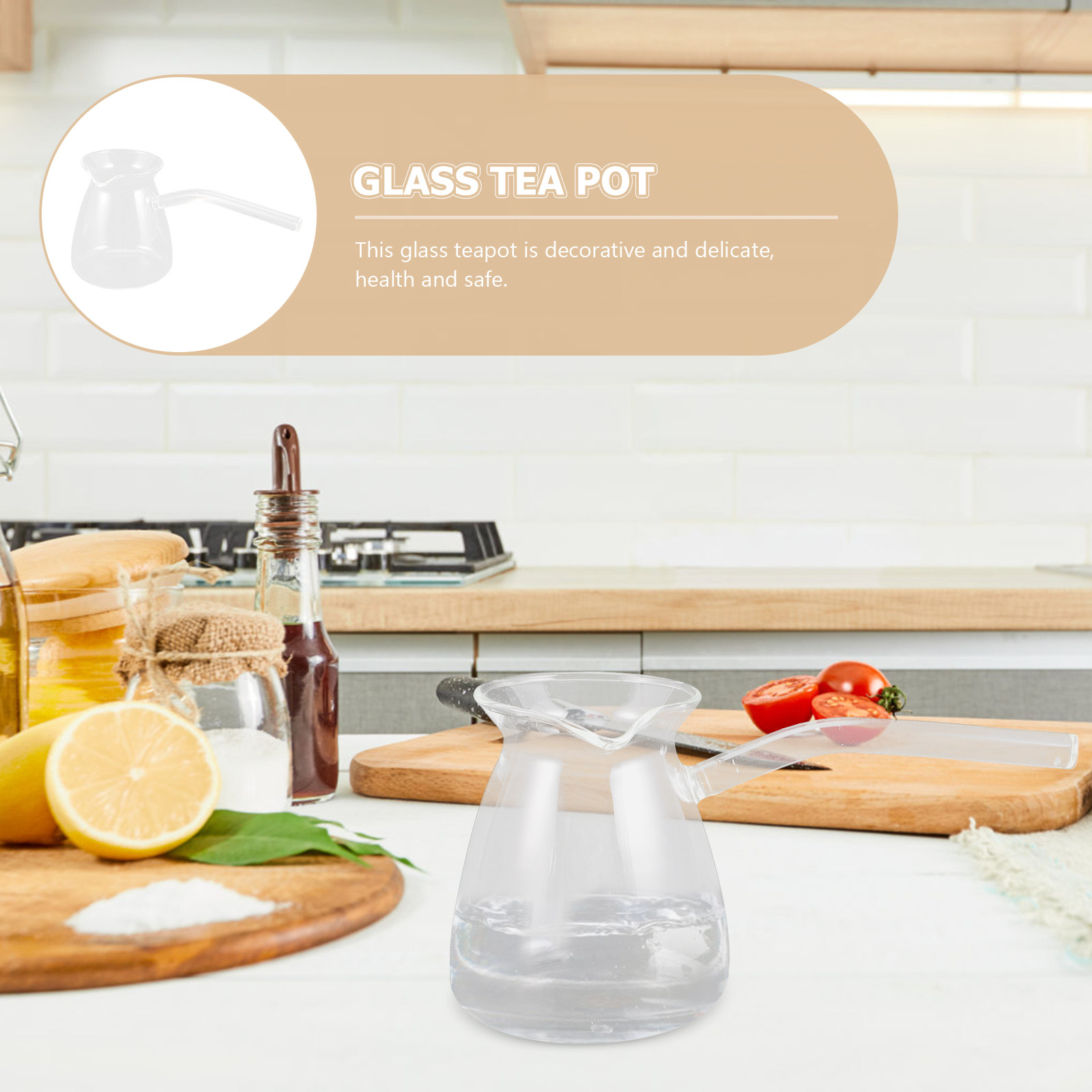 Thickened Glass Tea Pot Resist - Coffee Tea Pots avis et prix