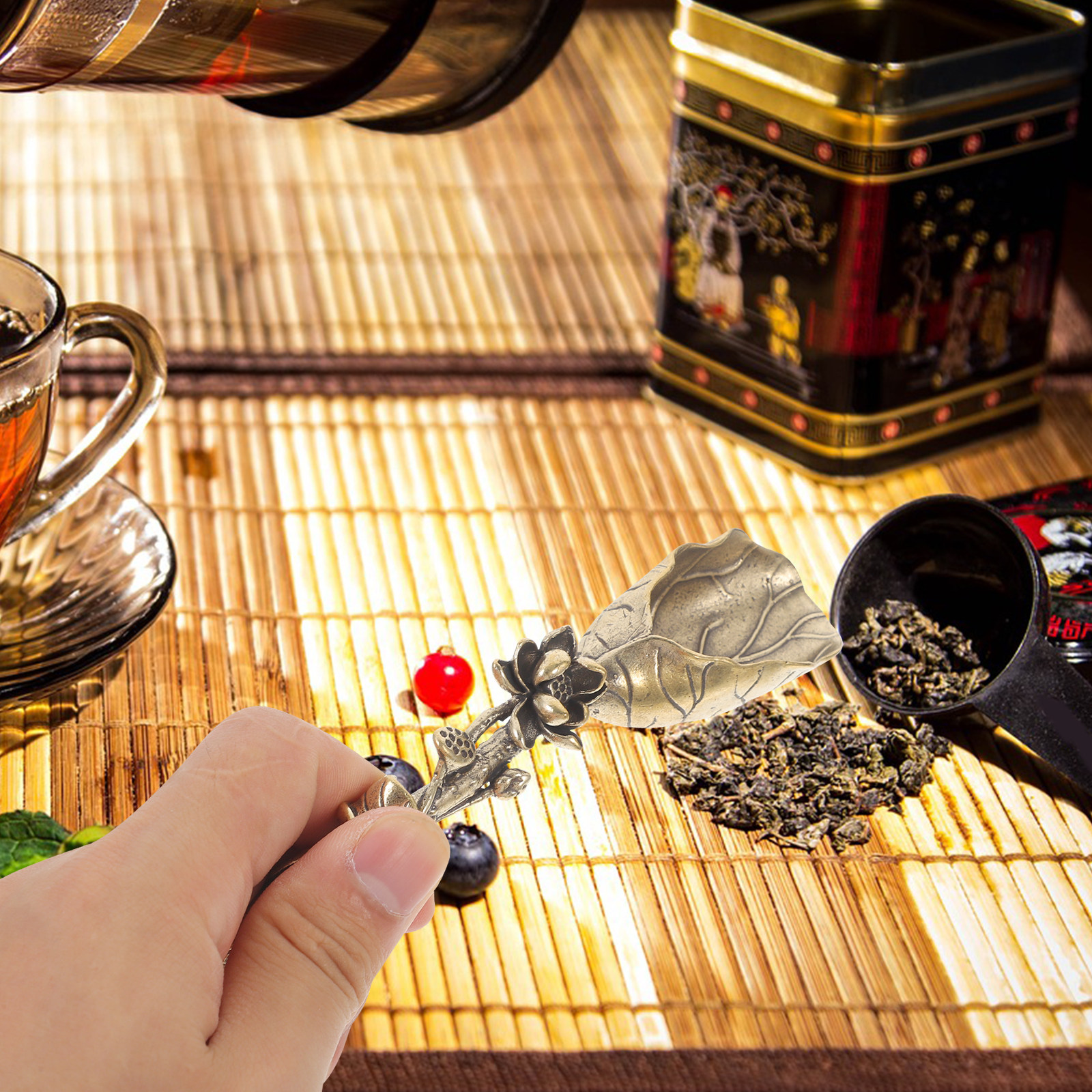 1Pcs Small Tea Scoop Mini Wood - Coffee Tea House avis et prix