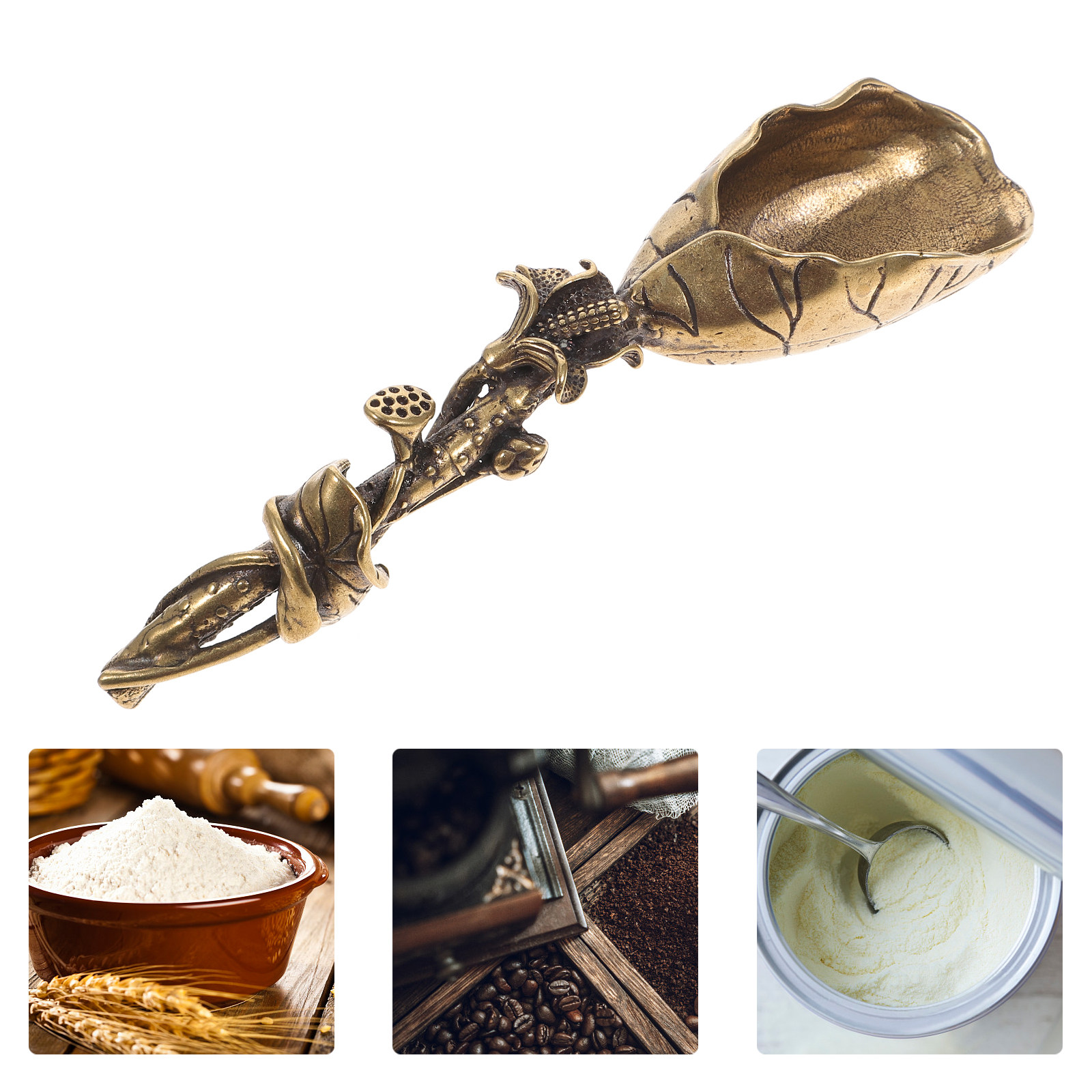 1Pcs Small Tea Scoop Mini Wood - Coffee Tea House avis et prix