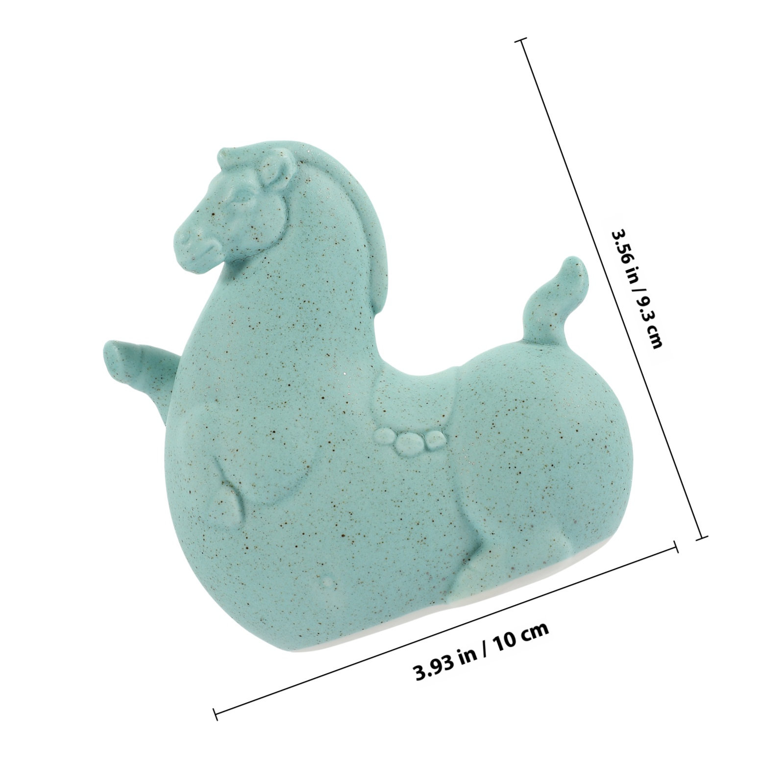 Ceramic Horse Statue Ornament  - Coffee Tea Library avis et prix