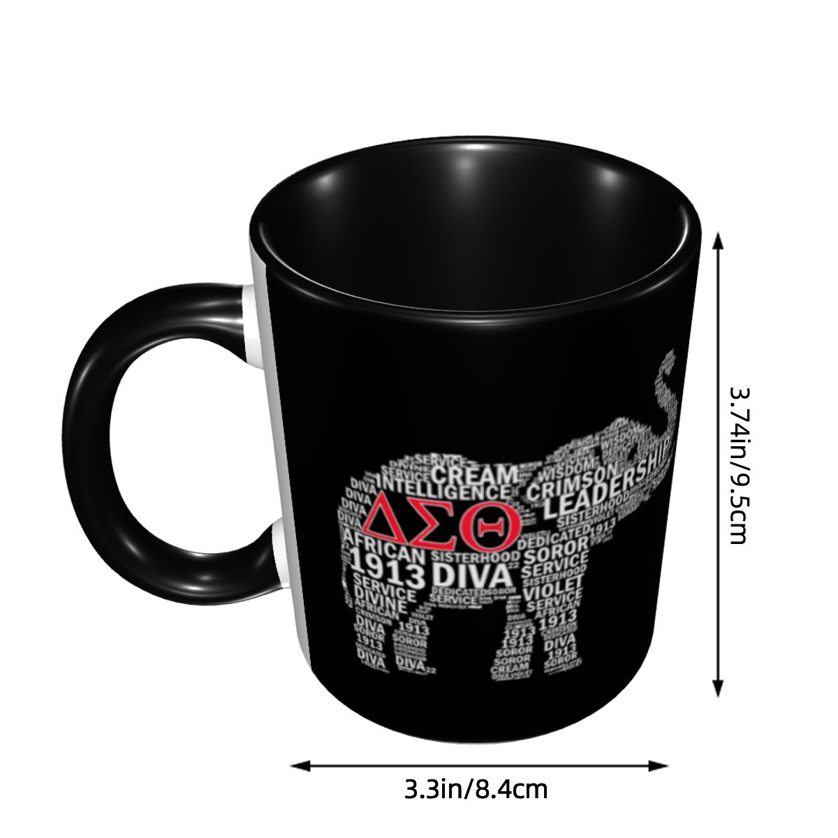 Delta Sigma Theta 1913 Elephan - Water Tea And Coffee avis et prix