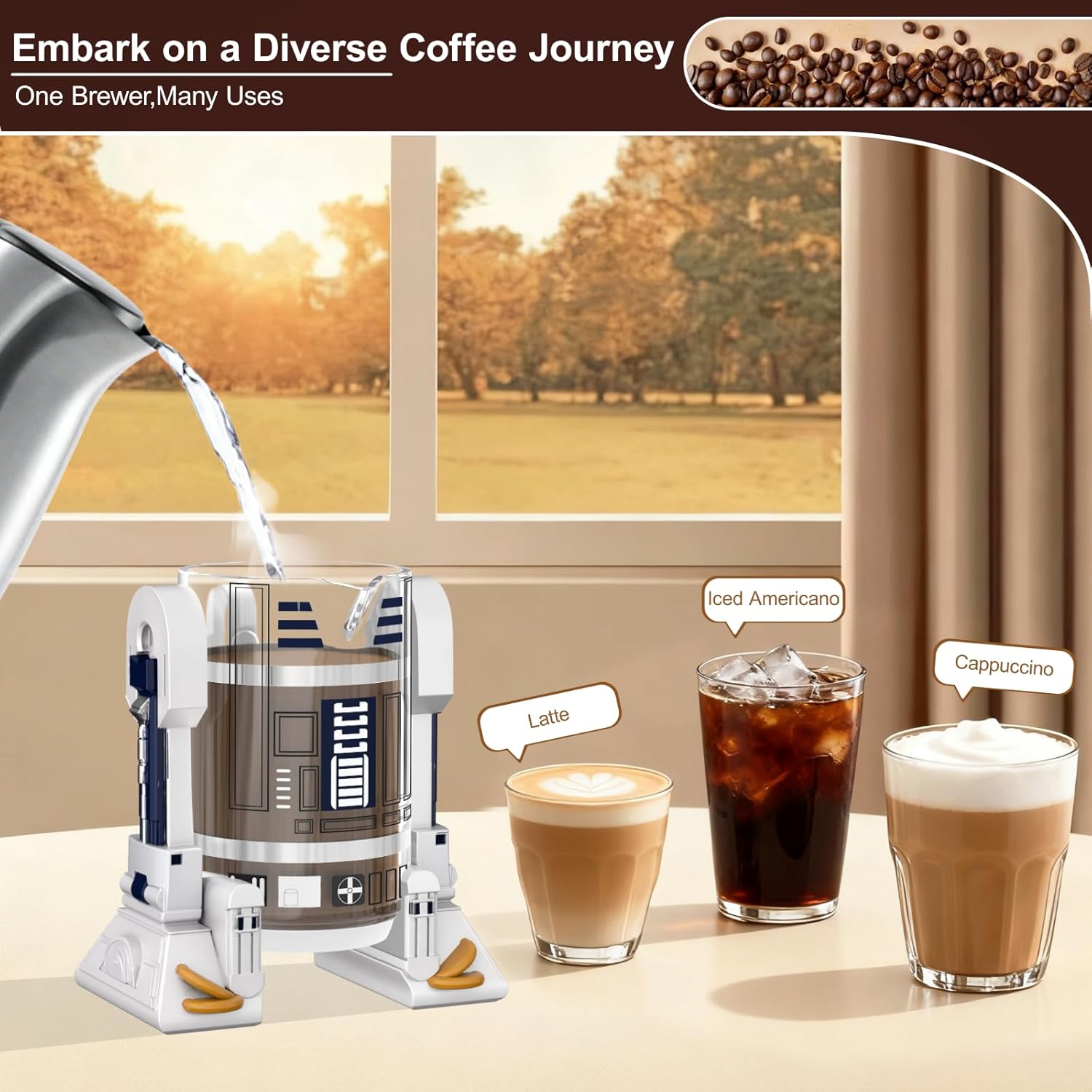 32oz Stainless Steel French Pr - Coffee Tea Press avis et prix