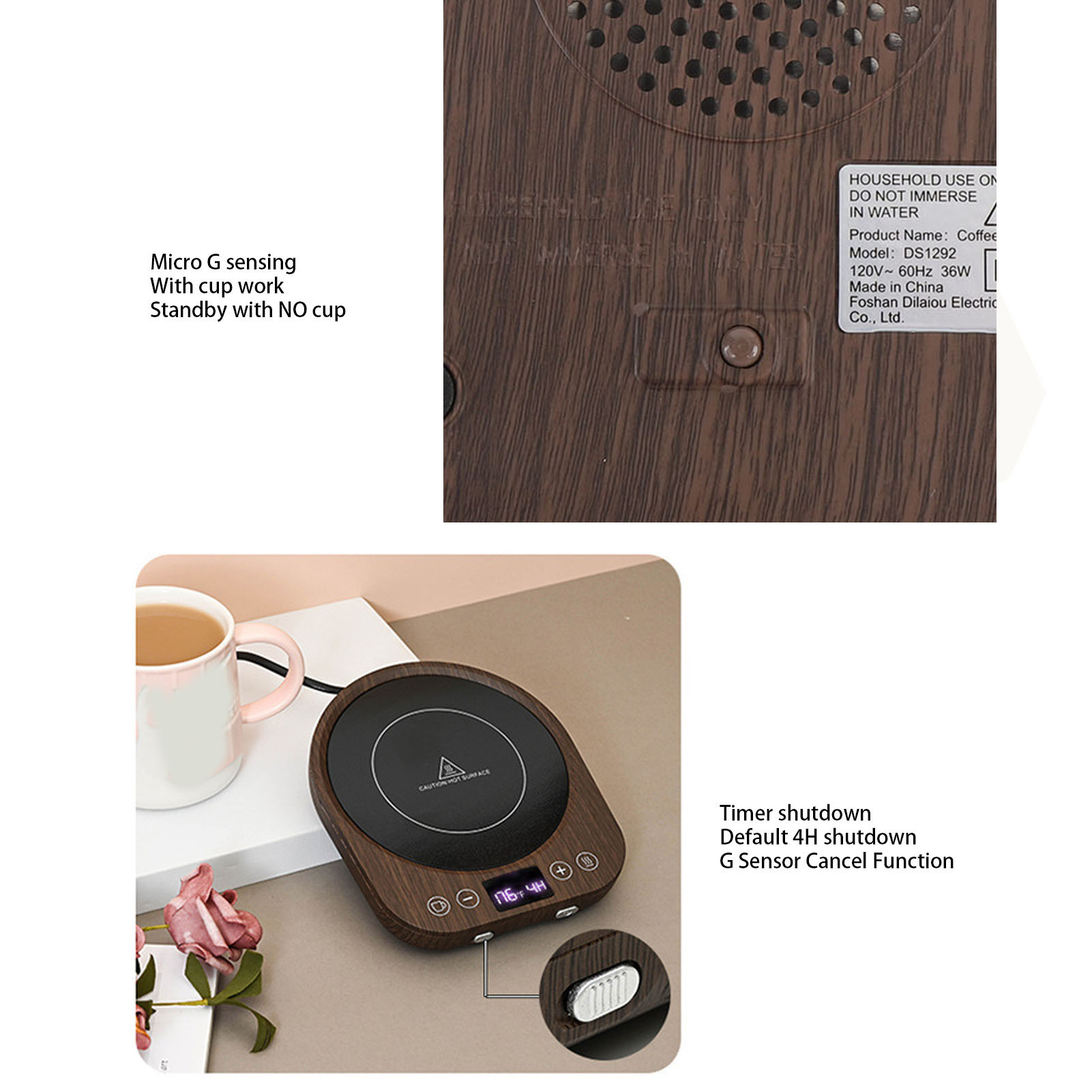 Mug Warmer 36W Fast Heating 3  - Coffee Tea Warmer avis et prix