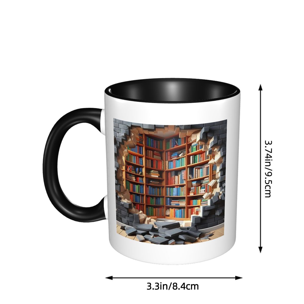 Bookshelf Creative Space Desig - Coffee Tea Library avis et prix