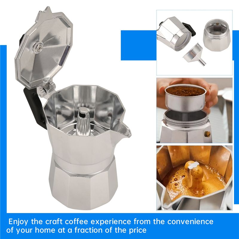 A92P Moka Pot Italian Coffee M - Moka Pot Stove avis et prix