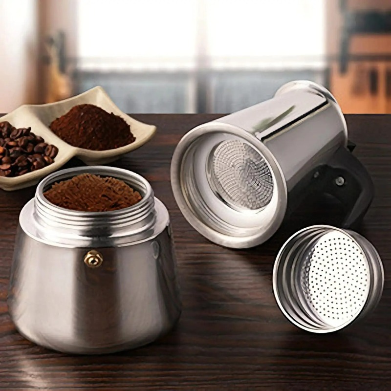 6 Cup Mocha Pot Stainless Stee - Moka Pot Stove avis et prix