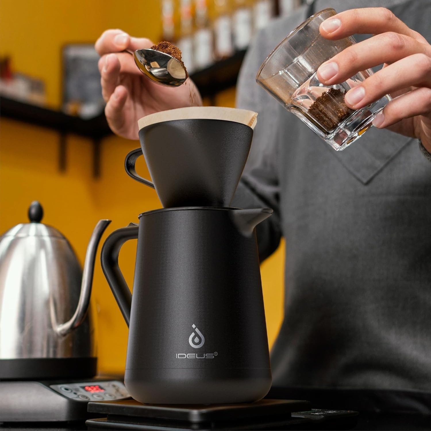 Ideus 20oz Stainless Steel Ins - Coffee Tea Pots avis et prix