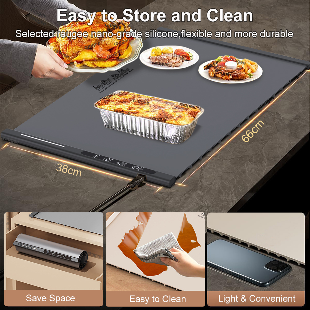 Electric Food Warmer Plate Fol - Coffee Tea Warmer avis et prix