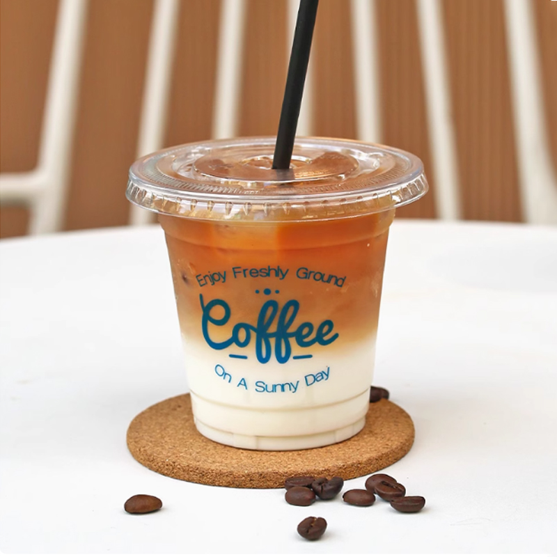 Customized Logo Plastic Cup Bu - Coffee Tea House avis et prix