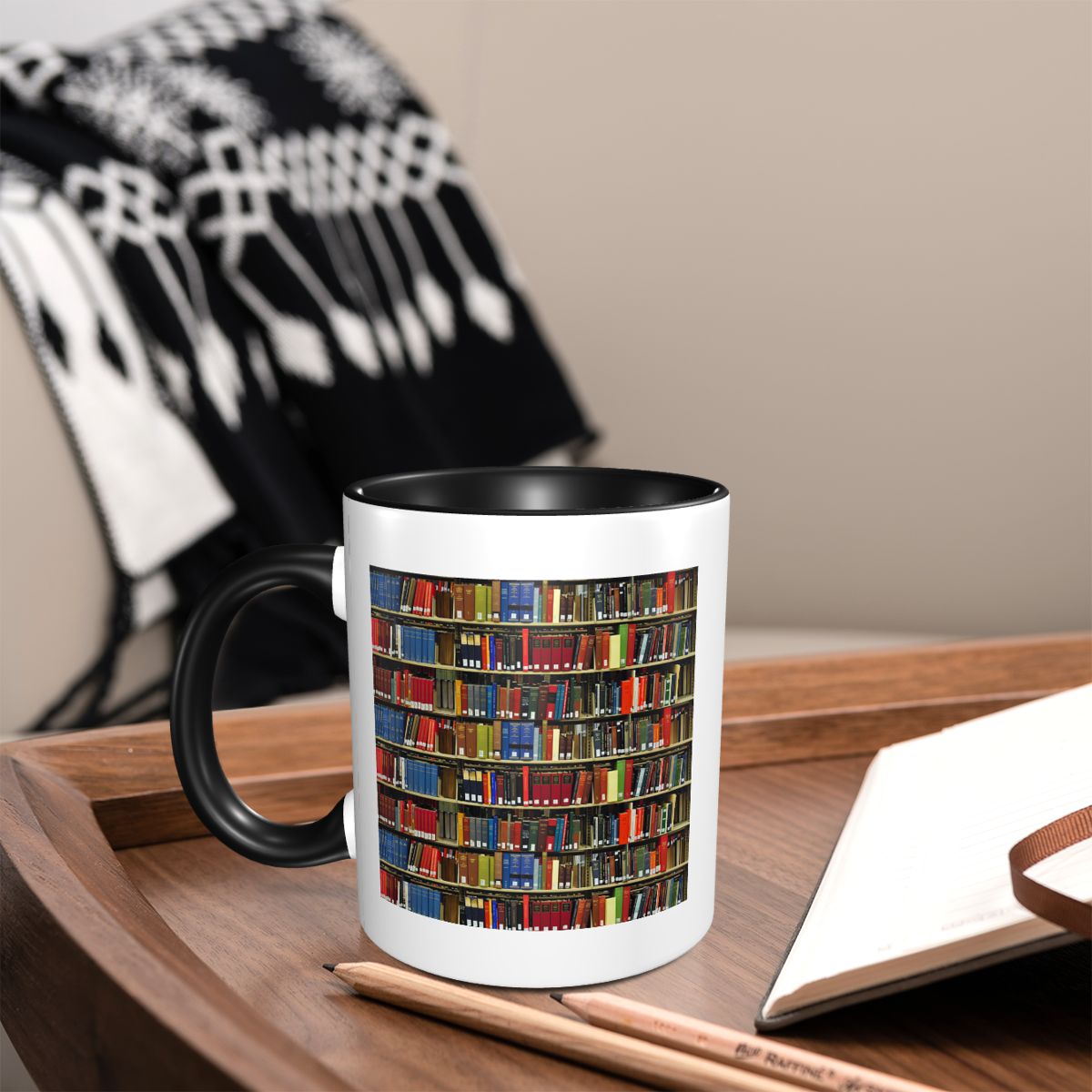 Education Library Book Mug Fun - Coffee Tea Library avis et prix