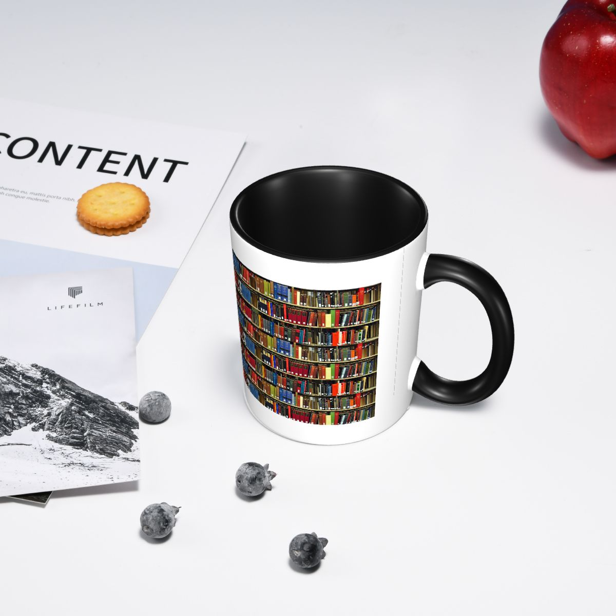 Education Library Book Mug Fun - Coffee Tea Library avis et prix