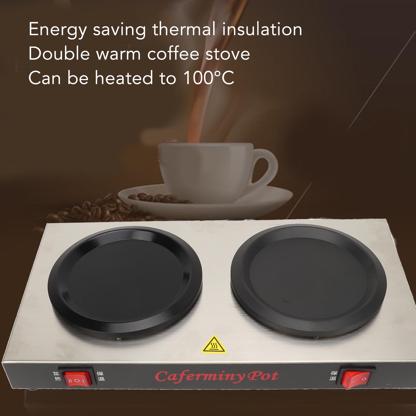 Two Position Coffee Warmer Dou - Coffee Tea Decanter avis et prix