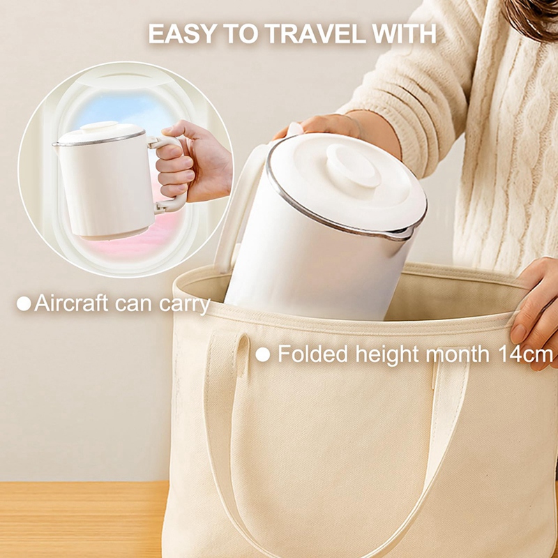 Travel Foldable Electric Kettl - Water Tea And Coffee avis et prix