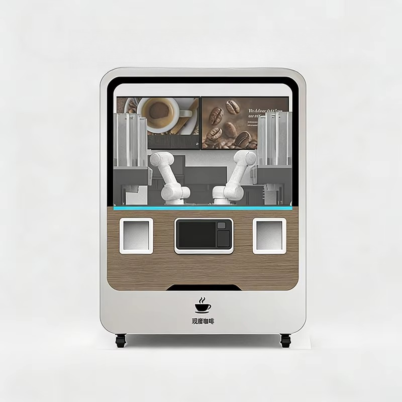 Customized Commercial Robotic  - Coffee Tea Vending Machine For Office avis et prix
