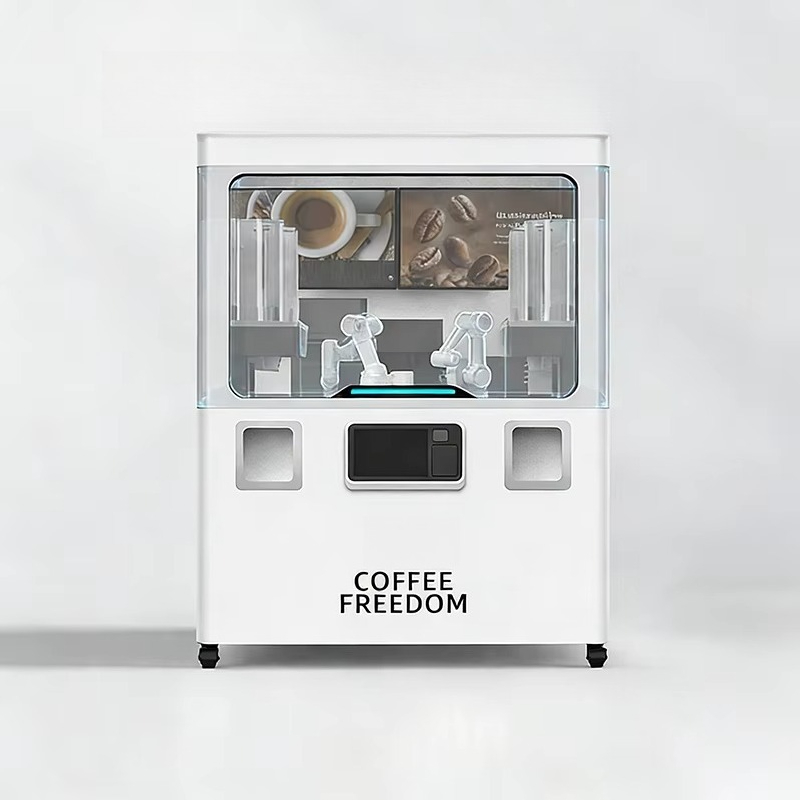 Customized Commercial Robotic  - Coffee Tea Vending Machine For Office avis et prix
