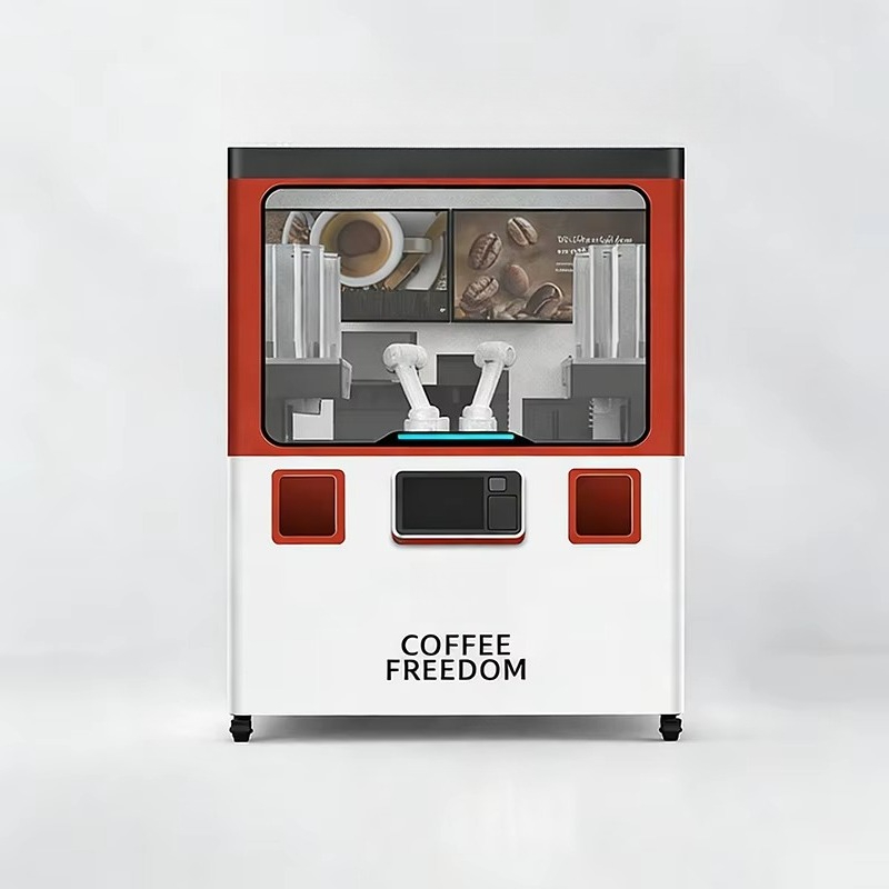 Customized Commercial Robotic  - Coffee Tea Vending Machine For Office avis et prix
