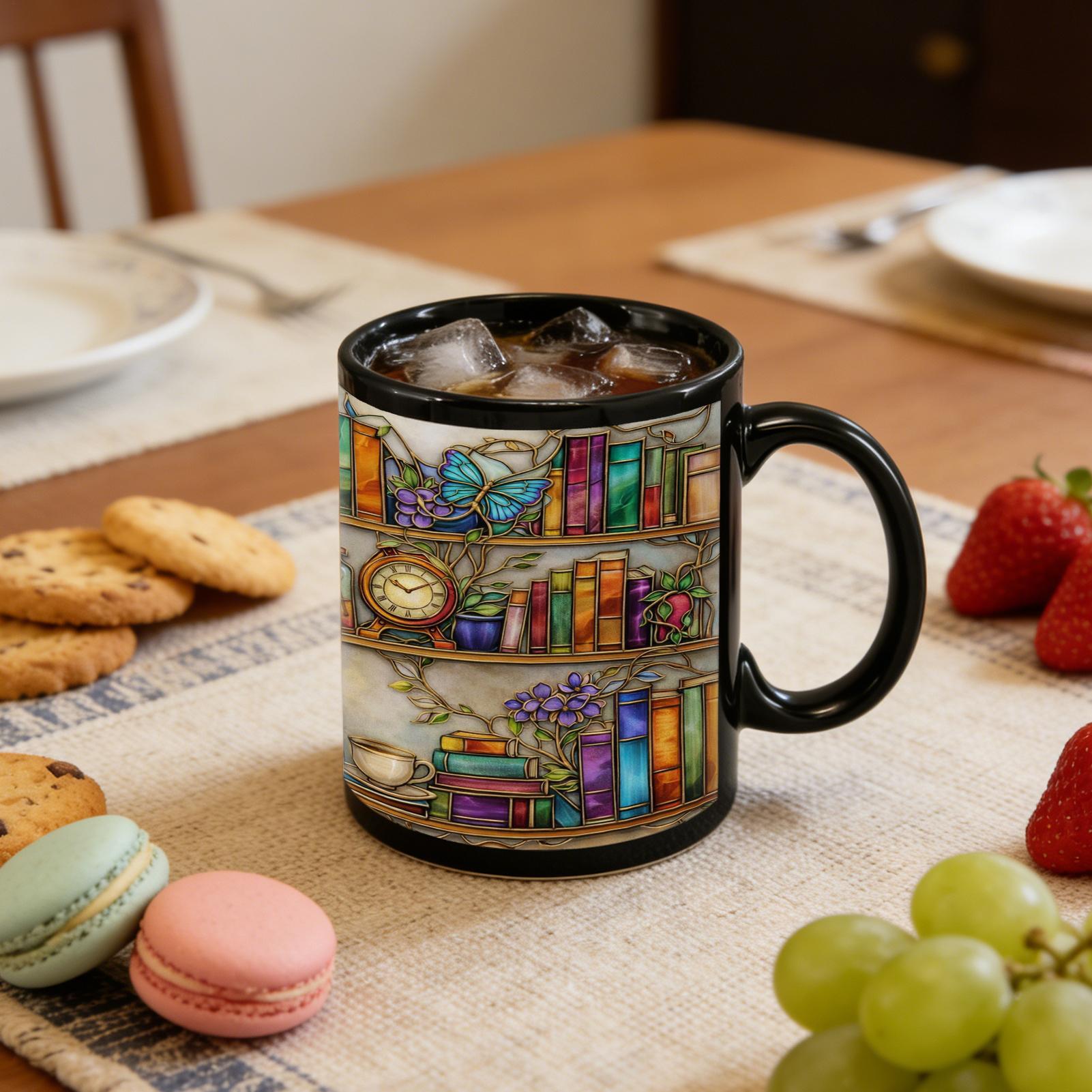 Mug For Coffee Cat Theme Heat- - Coffee Tea Library avis et prix