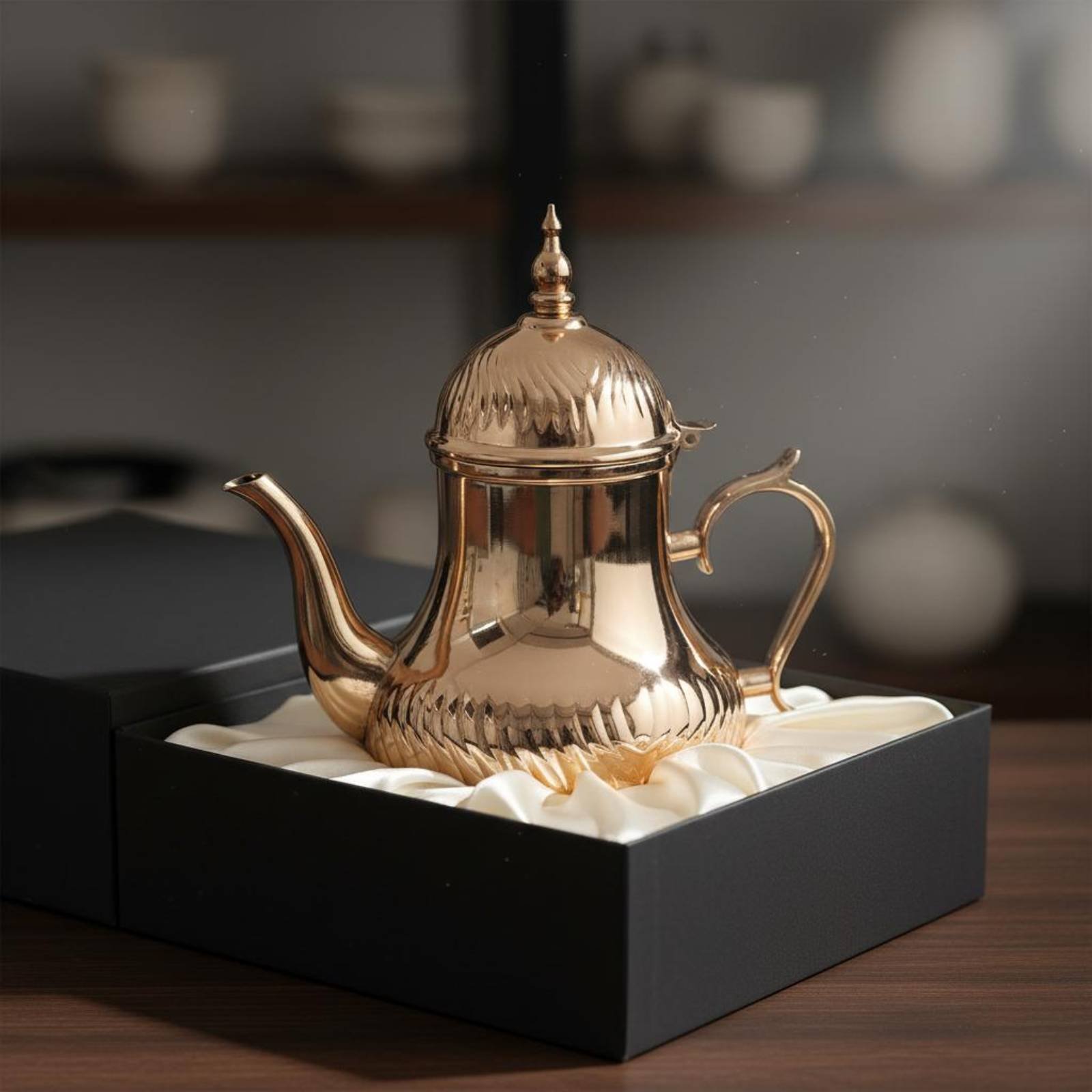 Middle Eastern Dallah Mirror P - Coffee Tea Pots avis et prix