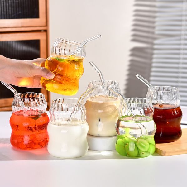 6 Pcs 19oz Glass Coffee Cup Se - Water Tea And Coffee avis et prix