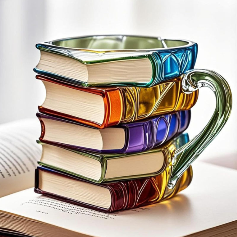 Book Coffee Mug Cappuccino col - Coffee Tea Library avis et prix