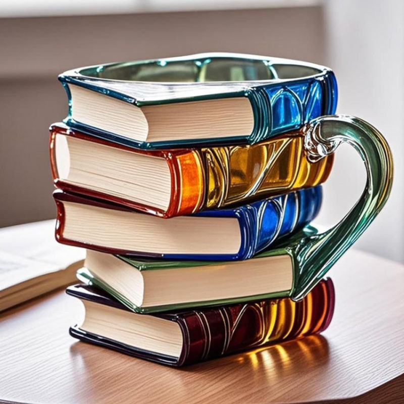 Book Coffee Mug Cappuccino col - Coffee Tea Library avis et prix