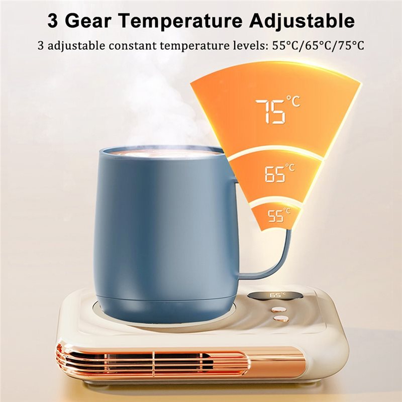 【LAST CHANCE】Electric Fan Mug  - Coffee Tea Warmer avis et prix
