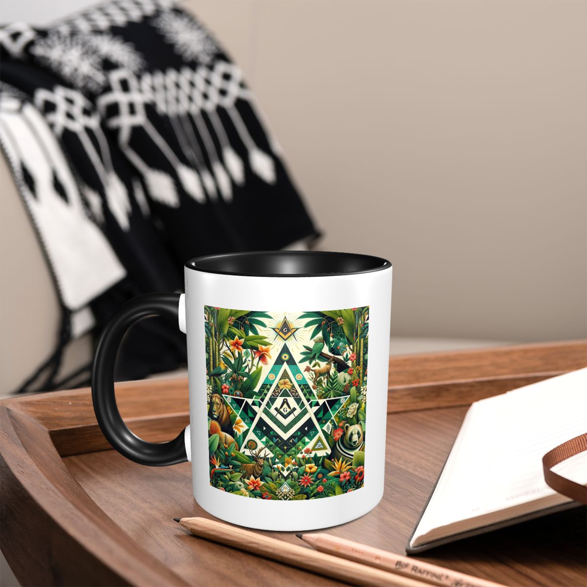Geometric Jungle Masonic Freem - Tea And Coffee Fusion avis et prix