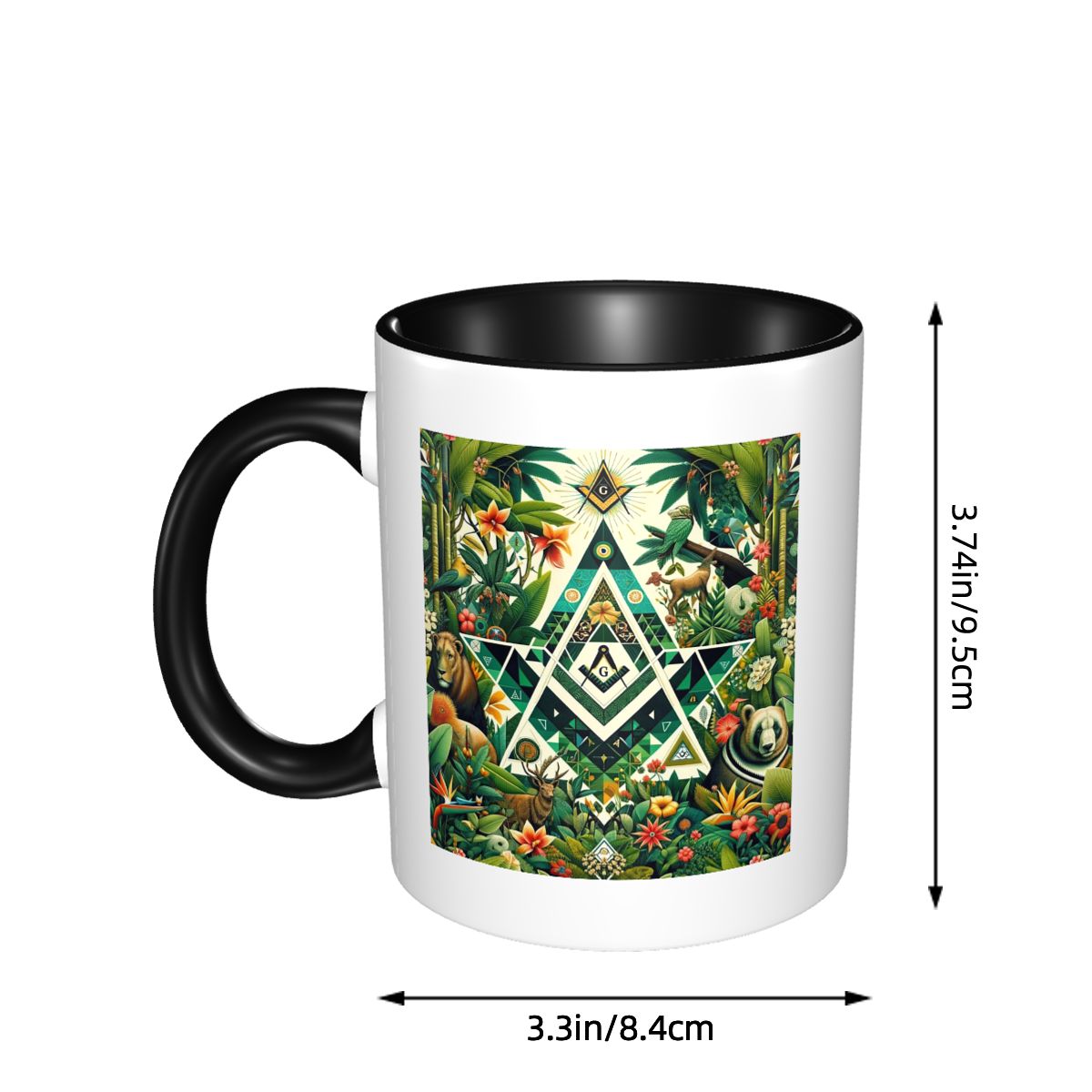 Geometric Jungle Masonic Freem - Tea And Coffee Fusion avis et prix