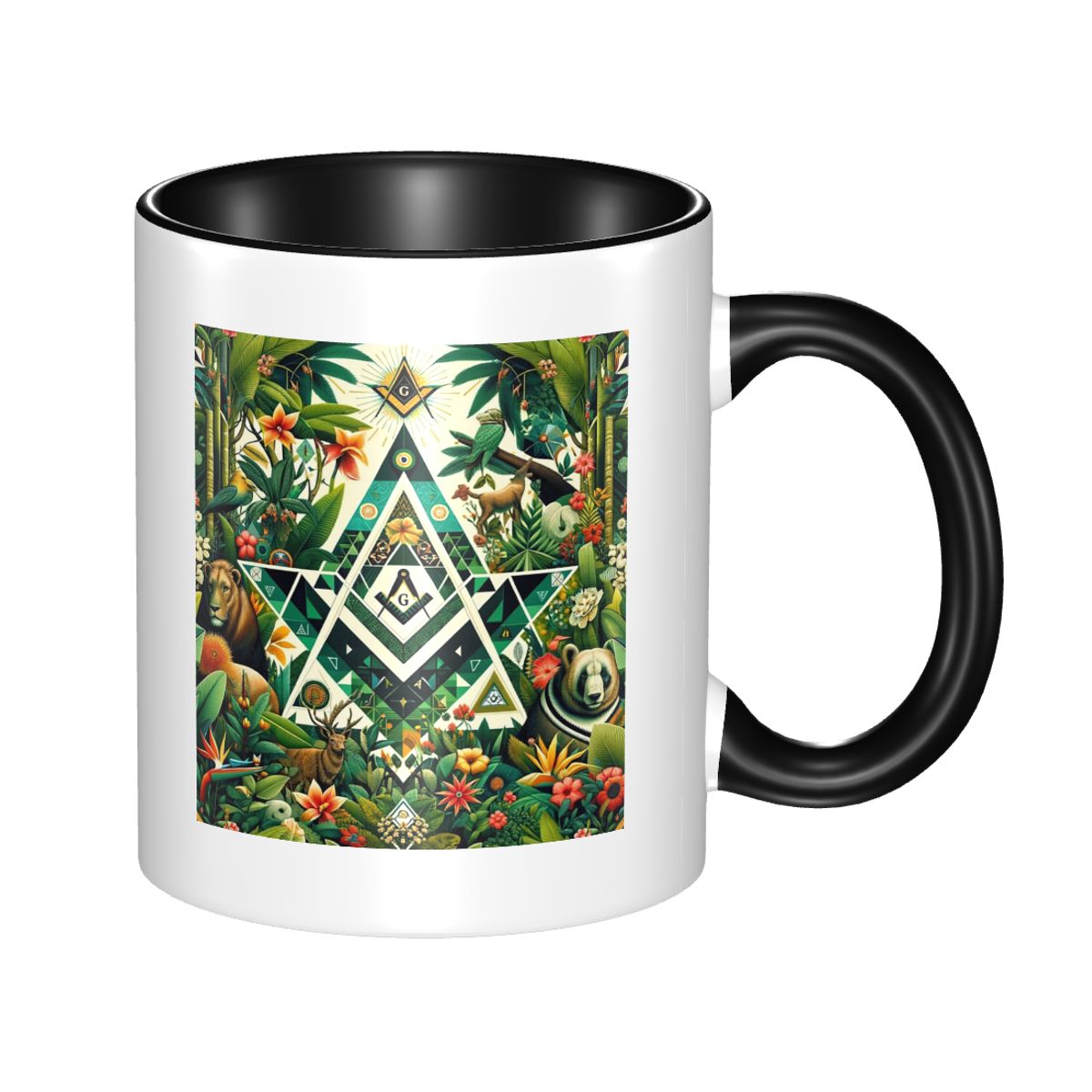 Geometric Jungle Masonic Freem - Tea And Coffee Fusion avis et prix