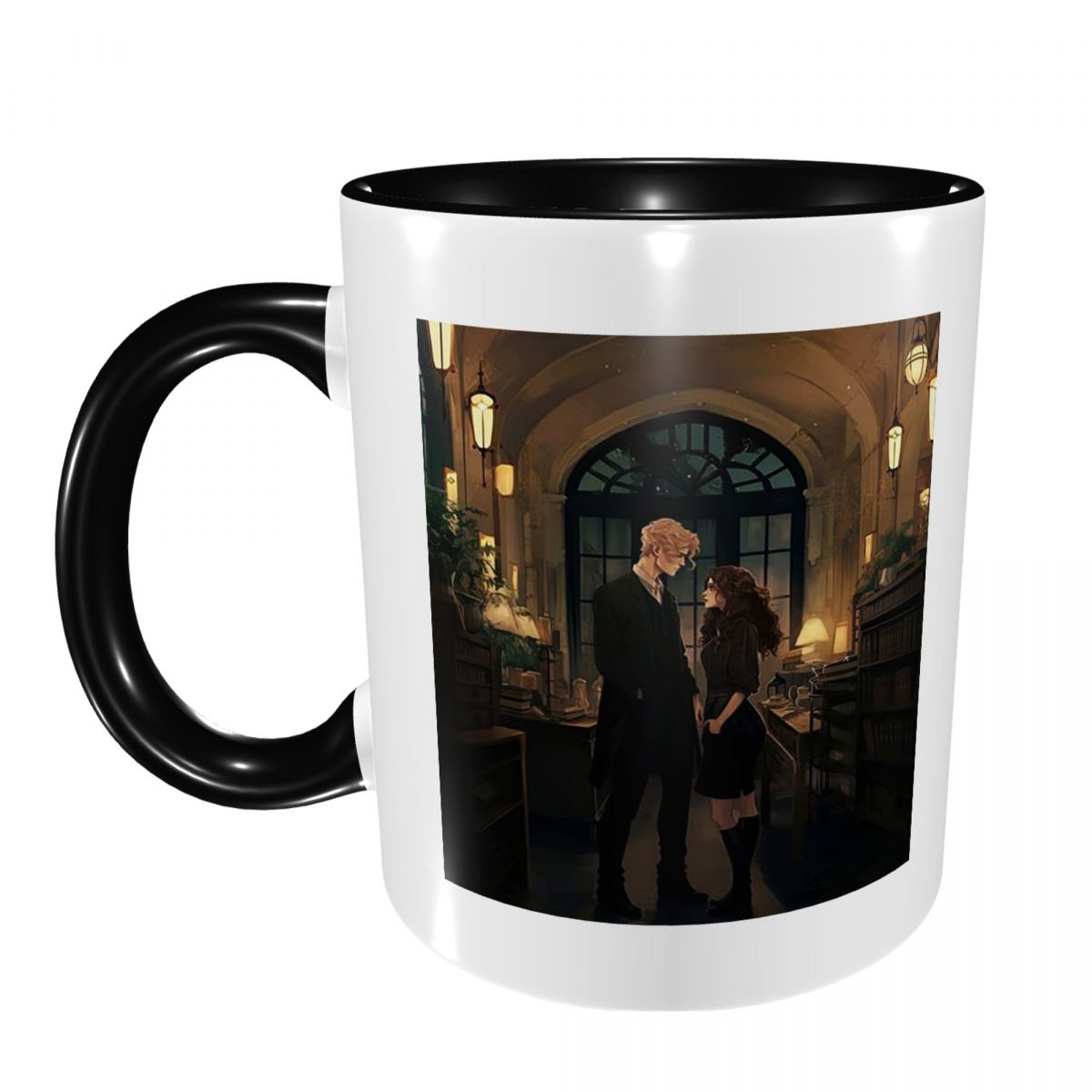 Dramione At The Library Mug Fu - Coffee Tea Library avis et prix