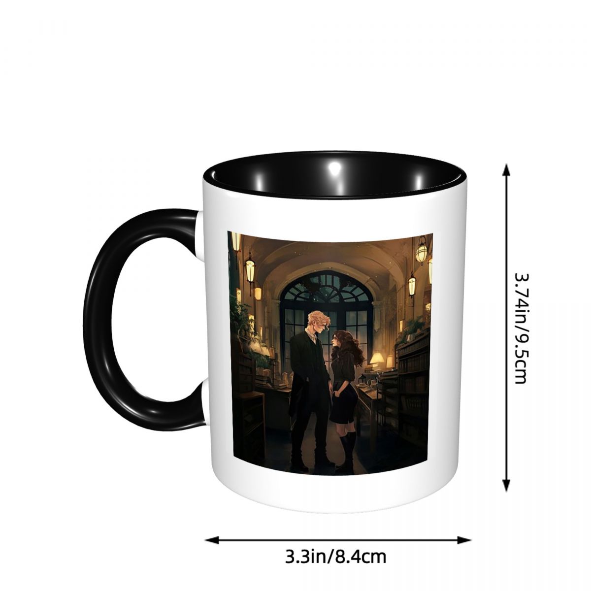 Dramione At The Library Mug Fu - Coffee Tea Library avis et prix
