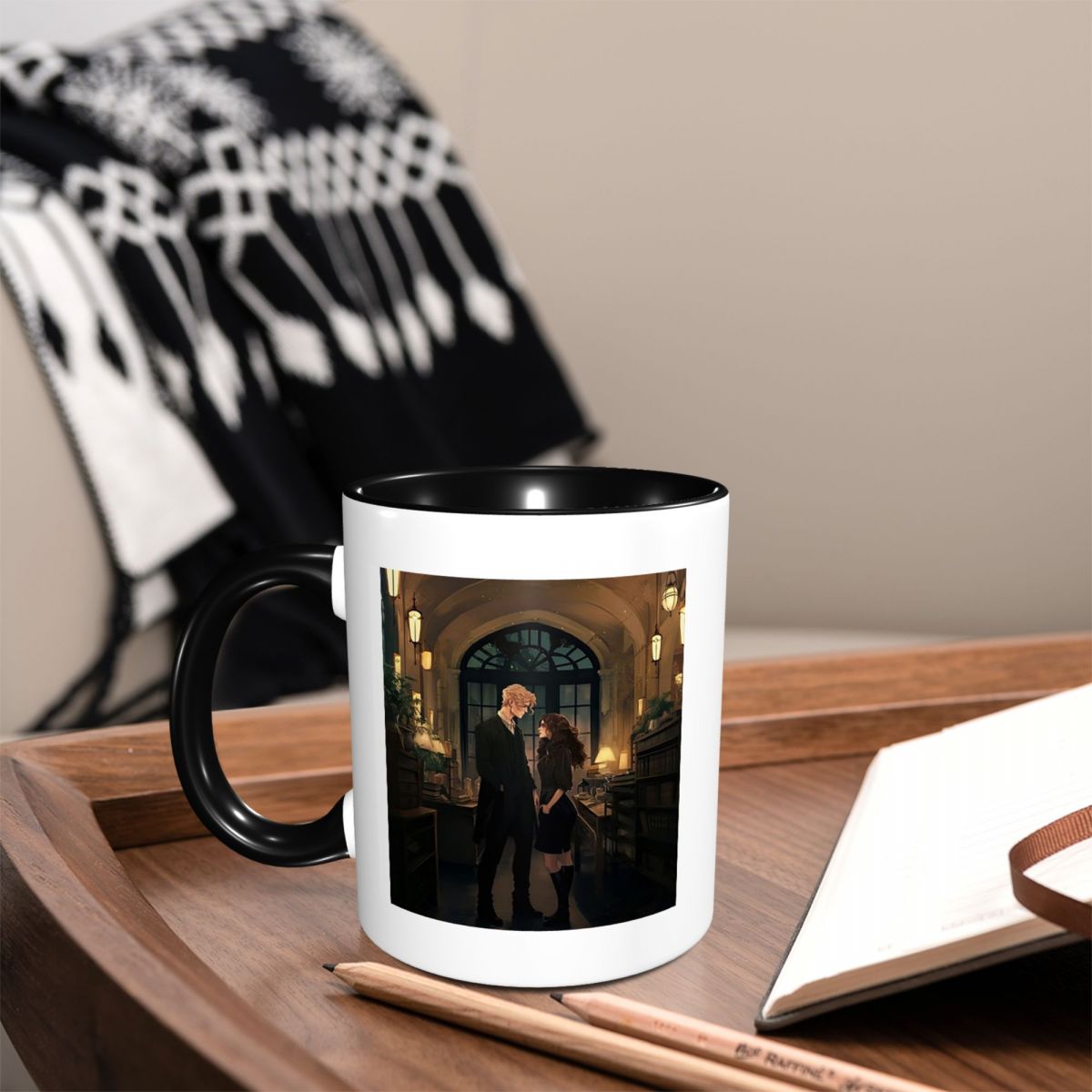 Dramione At The Library Mug Fu - Coffee Tea Library avis et prix