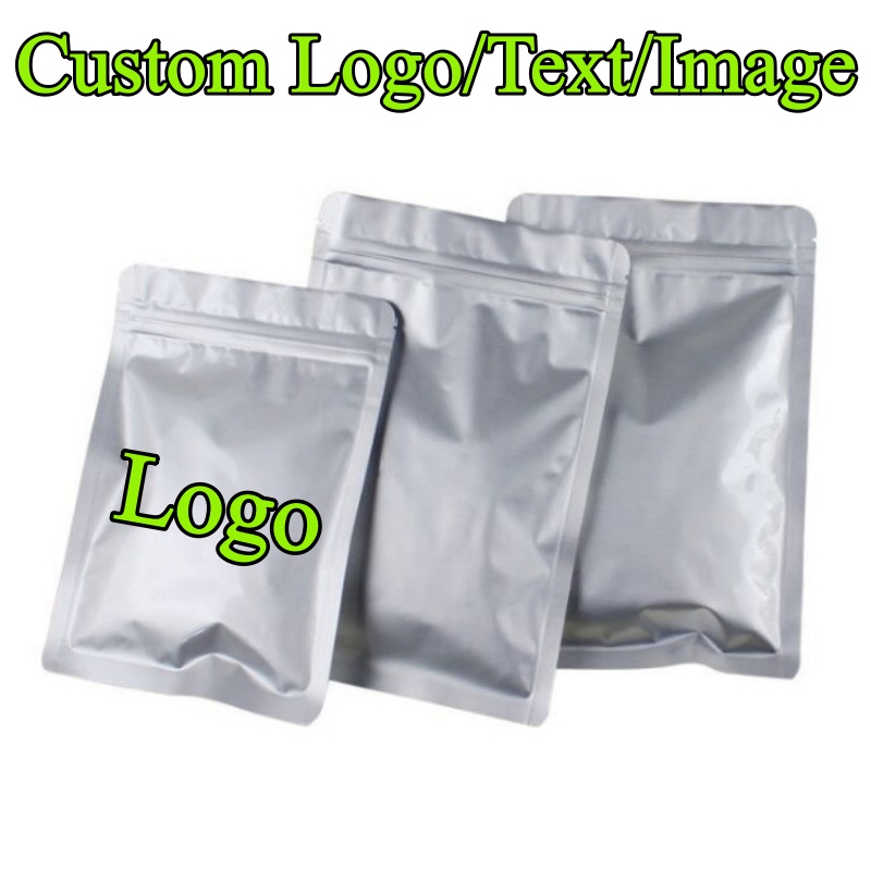 100PCS Flat Aluminum Foil Zipl - Coffee Tea House avis et prix