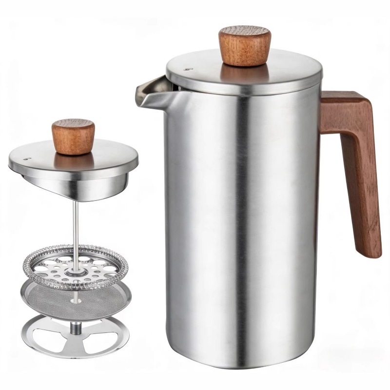JUSTINLAU 1000ml Stainless Ste - Coffee Tea Pots avis et prix