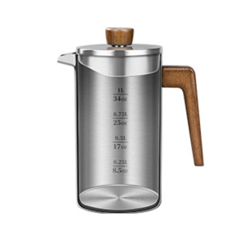 JUSTINLAU 1000ml Stainless Ste - Coffee Tea Pots avis et prix
