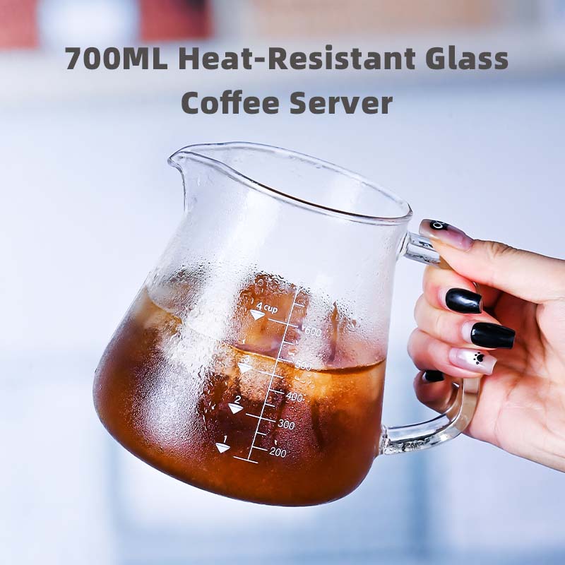 New High Borosilicate 700ml  G - Coffee Tea Pots avis et prix