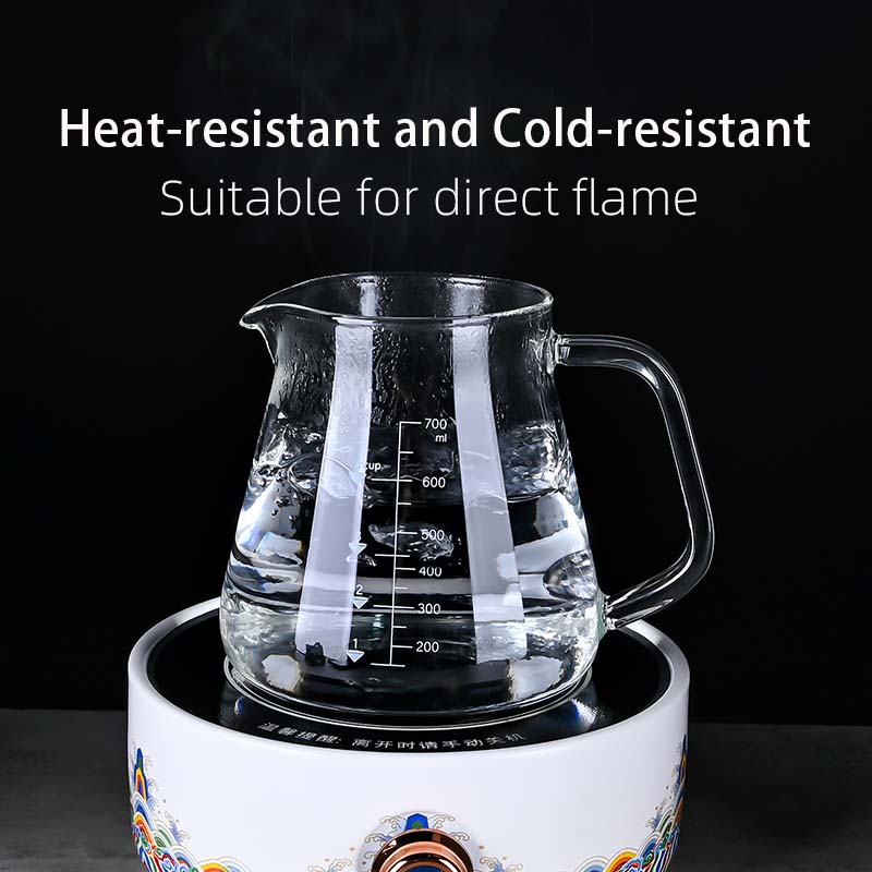 New High Borosilicate 700ml  G - Coffee Tea Pots avis et prix