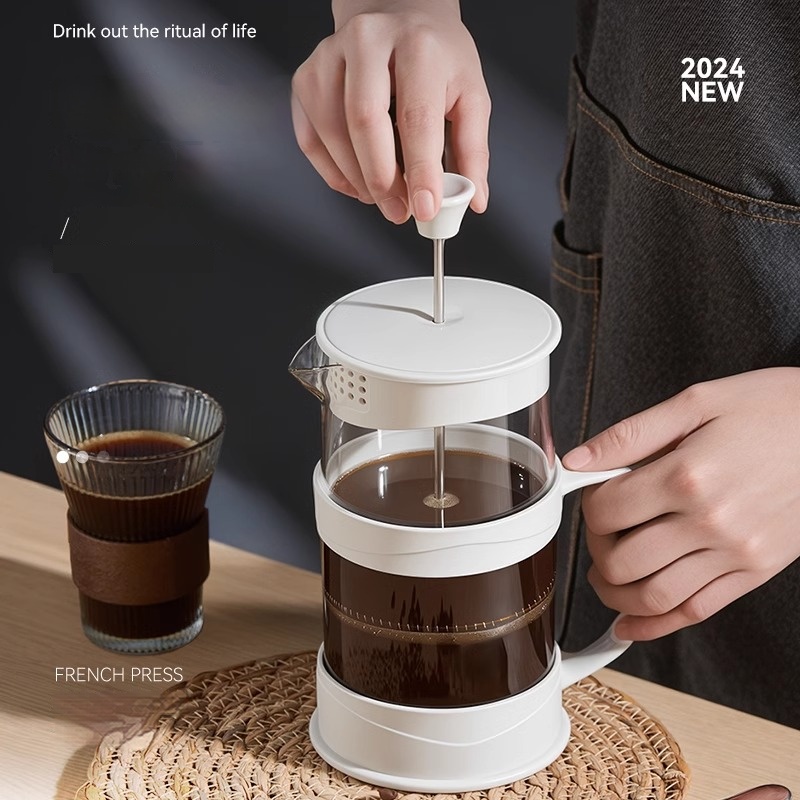 GIANXI Hand Press Coffee Maker - Coffee Tea Press avis et prix