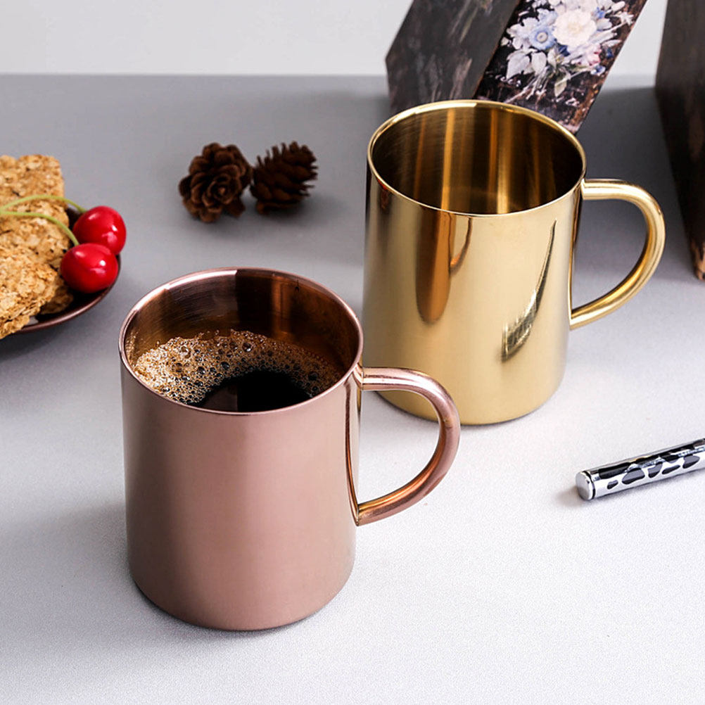 2Pcs Stainless Steel Mug Set E - Water Tea And Coffee avis et prix