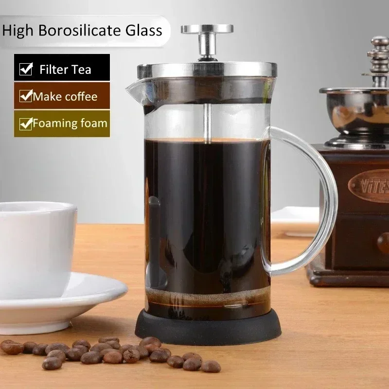 350-1000ml Stainless Steel Gla - Coffee Tea Press avis et prix