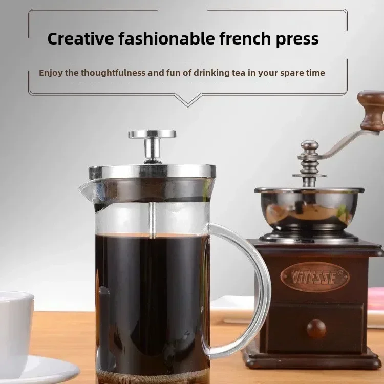 350-1000ml Stainless Steel Gla - Coffee Tea Press avis et prix