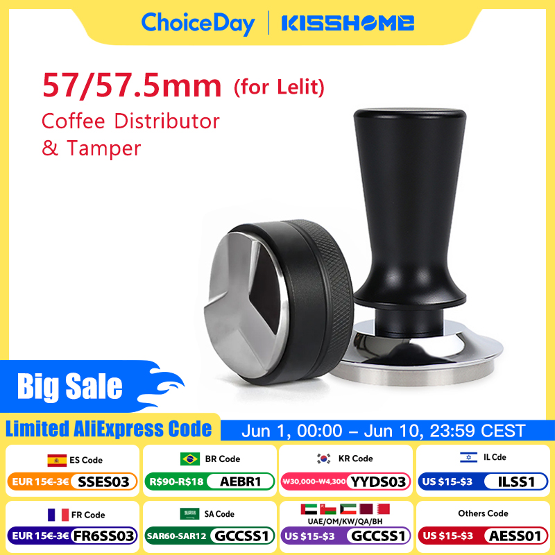 Coffee Tamper 57mm 57.5mm Cons - Coffee Tea Press avis et prix