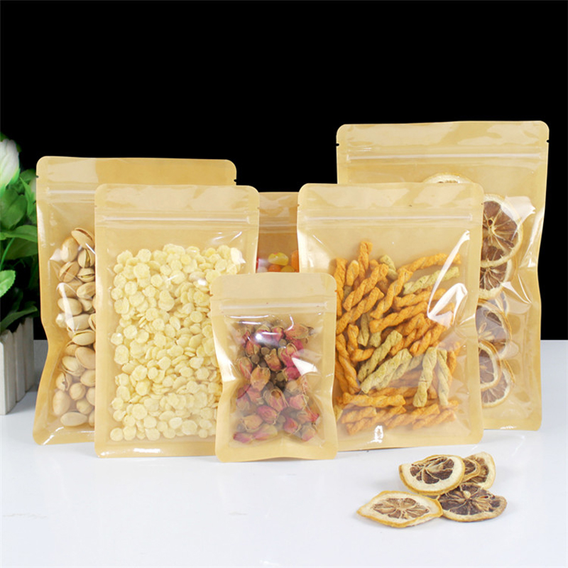 Brown One Side Clear Resealabl - Coffee Tea House avis et prix